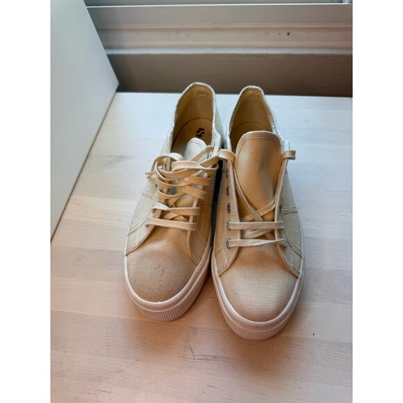 SUPERGA 2750 PLATFORM SNEAKERS CAMEL size 41.5 / US 10 - Picture 4 of 10